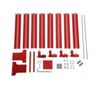 Gui per in Alluminio, Set Universale con Binari 1200mm, Attrezzo per Lavorazione Legno - Alta Precisione con Binari Paralleli, Facile Installazione e Materiale Resistente