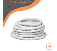 GUAINA SPIRALATA FLESSIBILE DIAMETRO INTERNO 20MM IN PVC IN BOBINA DA 30M ECGFE-ECGFE20 ELETTROCANALI