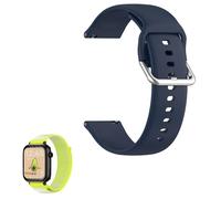 GUIBEIZU Compatibile con cinturino di ricambio in silicone classico compatibile per smartwatch SaveFamily SaveWatch Plus Montre connectée Enfant 1,72 Pouces, blu, Grande