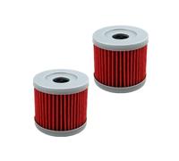 GUICFRF Filtri Dell'olio Ricambi per Filtro Olio Motore per CBS300 Raffreddato Ad Acqua A 4 Valvole per ZS174MN-3, Pit Bike, ATV Quad(2 PCS)