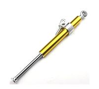 GUICFRF Sterzo Lineare Modifica degli Accessori Universali per Motociclette, Stabilizzatore dello Sterzo, Ammortizzatore di Conversione per Scooter(Yellow)