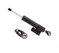 GUICFRF Sterzo Lineare per MT 03 07 09 Moto 256mm Accessori Modificato Universale Sterzo Stabilizzatore Ammortizzatore Staffa Buffe(Type 19)