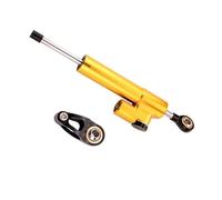 GUICFRF Sterzo Lineare per MT 03 07 09 Moto 256mm Accessori Modificato Universale Sterzo Stabilizzatore Ammortizzatore Staffa Buffe(Yellow Black)