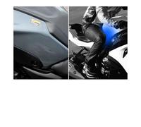 GUICFRF Tank Side Pads Traction Pad Moto Gomma Laterale Serbatoio Carburante per P&anigale per V2 per Street per Fighter per P&anigale per B&atliss 2020-(Black)