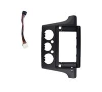 Guida A Destra Cornice Pannello Cruscotto Per Autoradio Stereo 10,1 Pollici Mascherina Console Centrale Per MITSUBISHI Per AIRTREK Per OUTLANDER 2001-2005 RESPUNEKBAH(Frame with cable)