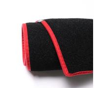 Guida A Destra E A Sinistra Cruscotto Per Auto Coperture Tappetino Ombra Cuscino Tappetini Accessori Per Kia Per Soul 2010-2016(Red Edge,Left Hand Drive)