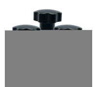 Guida a L - Raccordo per a gambo filettato per guida L, di ricambio ergonomico antiscivolo per garage veicolo Utility auto camion
