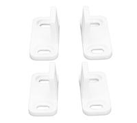 Guida a Pavimento per Porta del Fienile, 2 Pezzi Guida per Porta Scorrevole Guida Scorrevole per Pavimento Guida Della Porta Della Stalla Guida a Pavimento con Viti per Armadio, Porta in Legno