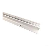 Guida a pavimento per riduzione del rumore per porte scorrevoli in vetro con rivestimento in peluche, struttura in lega di zinco per un supporto robusto e un funzionamento stabile