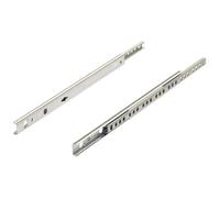 Guida a sfera a estrazione semplice per cassetti scanalati Hettich 17 mm 450 mm
