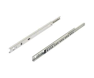 Guida a sfera a estrazione semplice per cassetti scanalati Hettich 17 mm 450 mm