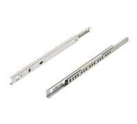 Guida a sfera ad estrazione semplice per cassetti scanalati 17 mm 500 mm