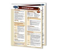 Guida al diritto penale - USA - Guida di riferimento rapida legale di Permacharts