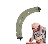 Guida al routing 'angolo, modello di angolare rotondo della lavorazione del legno | Grandi modelli di router precisi | Strumento di taglio interno ed esterno di routing per la casa