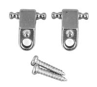 Guida al rullo di supporto per corridoio per chitarra elettrica Guida al rullo in metallo per una maggiore stabilità (Argento)