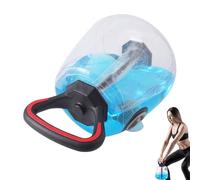 Guida alla caldaia - Peso disponibile fino a 18 libbre di allenamento con un sacchetto d'acqua con ingresso d'acqua per l'allenamento 'equilibrio | Peso del manubrio