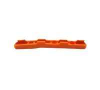 Guida alla catena del scorrimento del crollo sminformante motocross Guida alla linea del freno posteriore del freno posteriore compatibile con SXF XCF 125 250 350 450 501 Modelli(Orange)