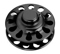 Guida alla catena della bici Tenditore REPIT WHEFE TOWER PREMIUM ALLUMINUM ALLOY DESIGN LEGGE PER IL 3SIXTY COLLEDING BIKE DERACILLIUR POSTERIORE COMPLETAMENTE CON (Nero)