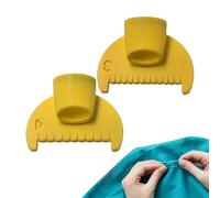 Guida alla cucitura per cucito a mano - Righello stampato in 3D a doppia dimensione da 3 mm 4 mm, strumento di allineamento dei bordi di precisione, per la spaziatura del filo in linea retta | A