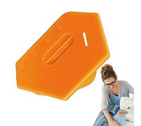 Guida alla cucitura per la macchina da cucire, Guida al cucito magnetico | Guida per le cuciture magnete con scala | e forniture di trapunte portatili per posizionamento, sigillatura del bordo, curlin