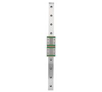 Guida alla guida lineare in acciaio inossidabile Blocco a scorrimento Dual Slide Guida per macchine utensili ad alto carico per cnc Attrezzatura in acciaio inossidabile 400mm 2