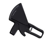 Guida Alla Perdita di Grasso Analizzatore di Pinze per Piegatura Della Pelle Misurazione Del Fitness Sottile, Nero