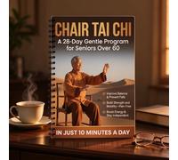 Guida alla perdita di peso a piedi Tai Chi per anziani, piano a basso | Esercizio delicato per anziani dai 60 anni in su, opzioni assistite alla sedia e miglioramento dell'equilibrio per fitness