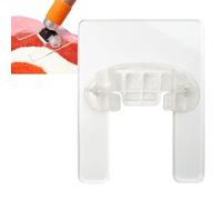 Guida alla tosatura per tappeti, base per cesoiatura per tappeti, base in acrilico, trasparente, mantiene uniforme il tappeto per la casa e l'hotel, escluso il trimmer, 13 x 10 cm