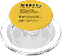 Guida alla traduzione afrikaan & Novità Slang sudafricano PopSockets PopGrip per MagSafe