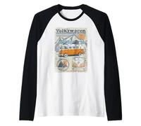 Guida alla vita all'aperto T1 Camper Maglia con Maniche Raglan