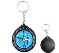 guida: Allah portatile e resistente per esterni, rilevatore di direzione multifunzionale | Ornamento portachiavi compatto per campeggio, escursionismo, alpinismo, esplorazione dello za