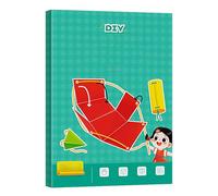 Guida all'apprendimento della geometria - Pull String 3D Libro di apprendimento della geomettria | Pull String Geometry Learning Book per bambini | Libro di geomettria per bambini | Insegna il gioco