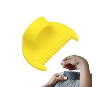 Guida alle cuciture a mano, template con dita Cucitura a mano, tamponi Thimble Cucitura a mano, Protezione del pollice per principianti Tessuto Cucito Trapuntatura