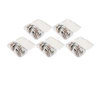 Guida alle forme di estensione delle unghie 25 pezzi, forme riutilizzabili per la protezione del gel per unghie French con telaio in alluminio, SCALA CHIARA con linee di