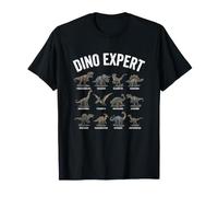 Guida alle Specie di Dinosauri Dino Expert per Bambini Maglietta