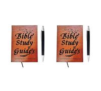 Guida allo studio biblico di 66 pagine, quaderno basato sulla fede religiosa Un quaderno per un piano di studio della Bibbia per un anno rafforza la fede riflessioni di preghiera Bibbie Guida