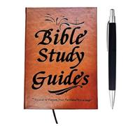 Guida allo studio biblico di 66 pagine, quaderno basato sulla fede religiosa Un quaderno per un piano di studio della Bibbia per un anno rafforza la fede riflessioni di preghiera Bibbie Guida