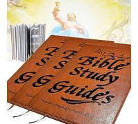 Guida allo studio biblico di 66 pagine, quaderno per lo studio della Bibbia per principianti, diario devozionale quotidiano, riflessioni di preghiera quaderno religioso con citazioni quotidiane delle