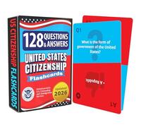 Guida allo studio dei test di cittadinanza americana 2023 -CD Audio ( 2 dischi + libro ) ufficiale 100 uscis - 100 domande e risposte Usa Naturalization Domanda civica