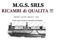 GUIDA ARIA CENTRALE PARAURTI ANTERIORE PEUGEOT 308 (T9)09/17-08/21