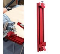 Guida Base Seghetto Circolare Regolabile con Doppio Chiusura per Tagli Stabili e