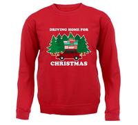 Guida Casa Per Natale - Bambini Felpa con Cappuccio/Maglione - Chris Rea Babbo
