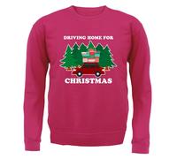 Guida Casa Per Natale - Bambini Felpa con Cappuccio/Maglione - Chris Rea Babbo