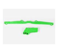 Guida Catena + Pattino UFO KAWASAKI Verde KA03793-026 Per Moto Ricambi