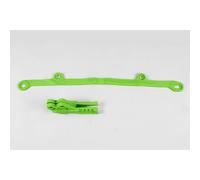 Guida Catena + Pattino UFO KAWASAKI Verde KA03795-026 Per Moto Ricambi
