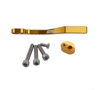 Guida catena per bici da strada per cambio anteriore con stabilizzatore per fissare la catena e proteggere il telaio dai danni (dorata)