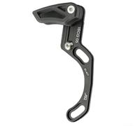 Guida catena per bicicletta ISCG Standard per installazione a disco singolo, riduce i danni da sfregamento sulle catene da 30T a 40T (ISCG 05 nero)