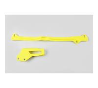 Guida Catene + Pattino UFO Suzuki Giallo SU04924-102 Per Moto Ricambi