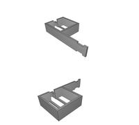 Guida Cavi Supporto Fili per Piranha XL Router CNC Asse X Z Organizzatore 3D