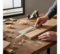 Guida circolare per sega circolare con scala per DC390K, DW936, DC300, DC310, DCS391B, DCS393, DC390B, guida in metallo da 9 mm/11 mm, 10,7 x 3,3 pollici (guida argento 11 mm) 381091-00